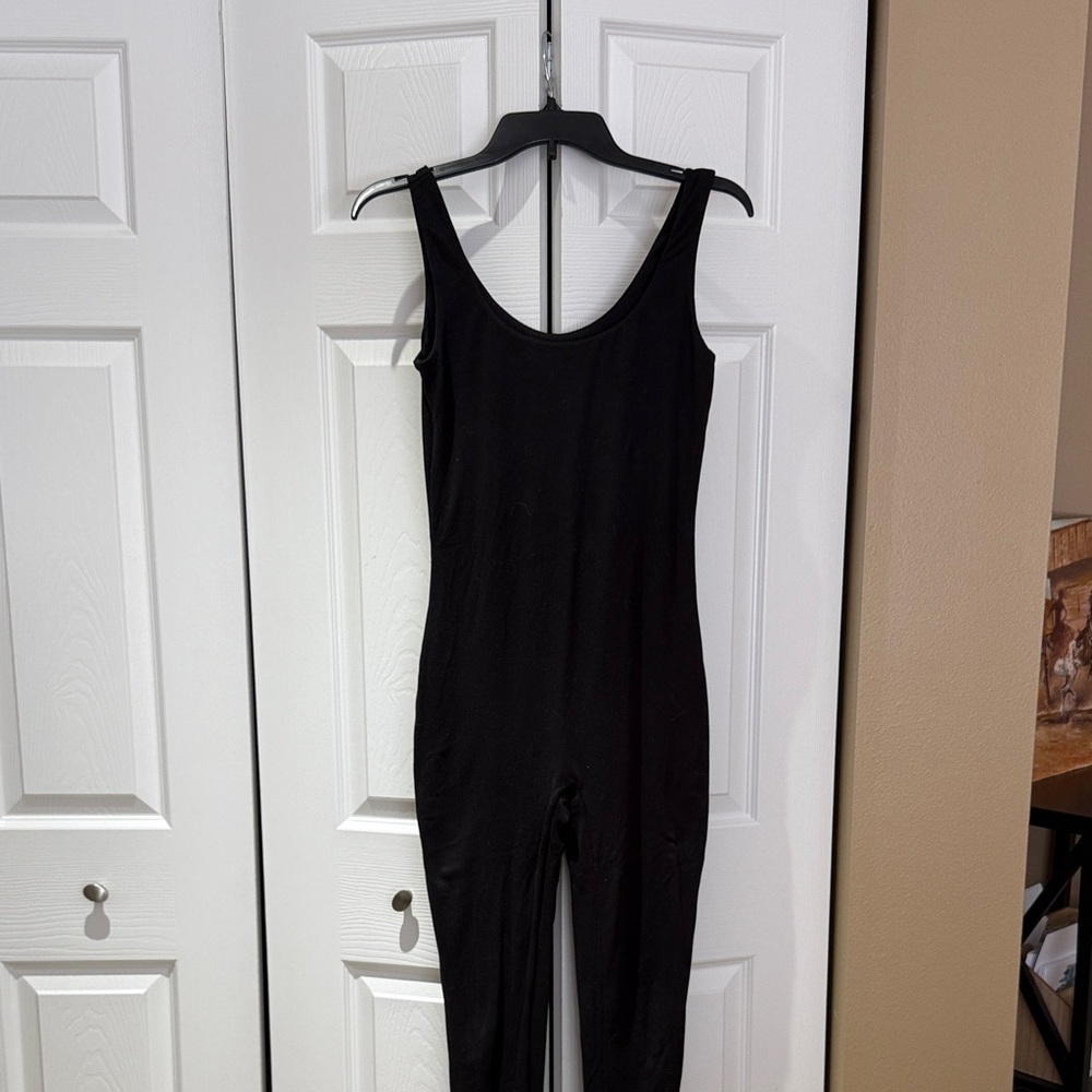 The Lucy Black Bumpsuit